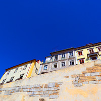 Buy canvas prints of Steep Streets, Coimbra by Roz Collins