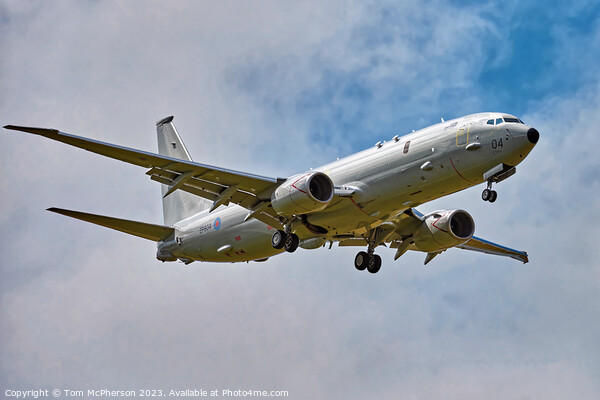 Mighty Poseidon MRA1 Patrol Aircraft Picture Board by Tom McPherson