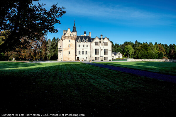 Majestic Brodie Castle Picture Board by Tom McPherson