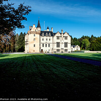Buy canvas prints of Majestic Brodie Castle by Tom McPherson
