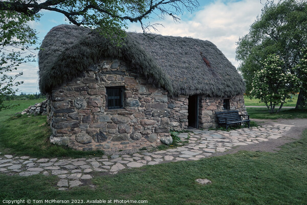 Leanach Cottage - A Historic Haven Picture Board by Tom McPherson