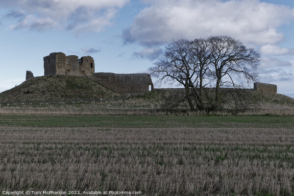 Duffus Castle, Moray Picture Board by Tom McPherson