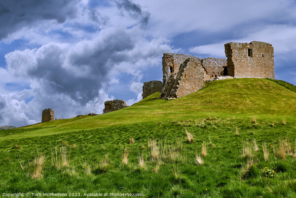 The Mystical Ruins of Duffus Castle Picture Board by Tom McPherson
