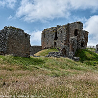 Buy canvas prints of The Medieval Fortress of Duffus Castle by Tom McPherson