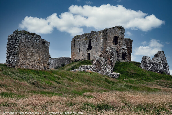 Duffus Castle, Moray Picture Board by Tom McPherson