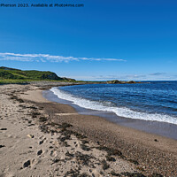 Buy canvas prints of Serene Seascape at Cummingston  by Tom McPherson