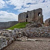 Buy canvas prints of Duffus Castle View by Tom McPherson