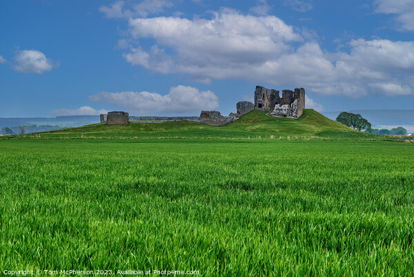 Mystical Ruins of Duffus Castle Picture Board by Tom McPherson