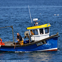 Buy canvas prints of The Lobster Fisherman's Catch by Tom McPherson
