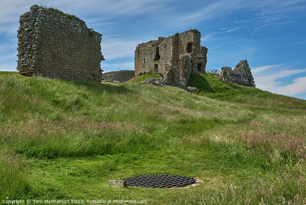 Mystical Ruins of Duffus Castle Picture Board by Tom McPherson