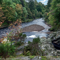 Buy canvas prints of Randolphs Leap, River Findhorn by Tom McPherson