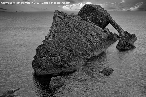 The Arch of Bow Fiddle Rock Picture Board by Tom McPherson