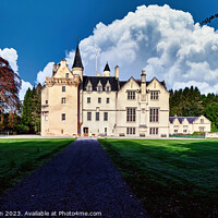Buy canvas prints of Brodie Castle Scotland by Tom McPherson