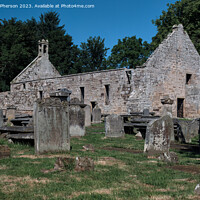 Buy canvas prints of The Ancient Church of Duffus by Tom McPherson
