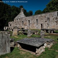 Buy canvas prints of A Medieval Church in Ruins by Tom McPherson