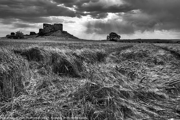 Ruins of Duffus Castle Picture Board by Tom McPherson