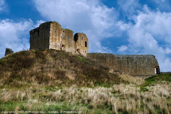 Enchanting Ruins: Discover Duffus Castle Picture Board by Tom McPherson