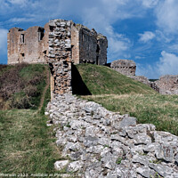 Buy canvas prints of Serene Ruins of Duffus Castle by Tom McPherson