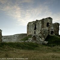 Buy canvas prints of Timeless Tranquility at Duffus Castle by Tom McPherson