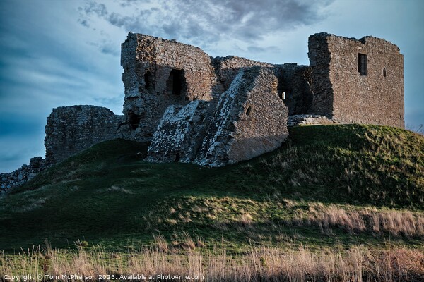 Historic Duffus Castle Picture Board by Tom McPherson