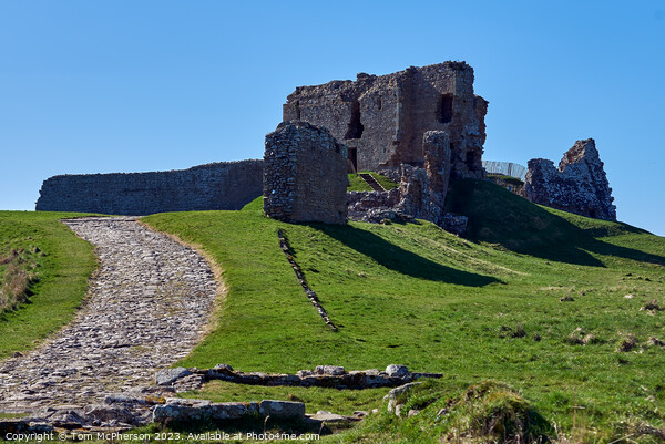 "Ancient Ruins Unveiled: Duffus Castle" Picture Board by Tom McPherson