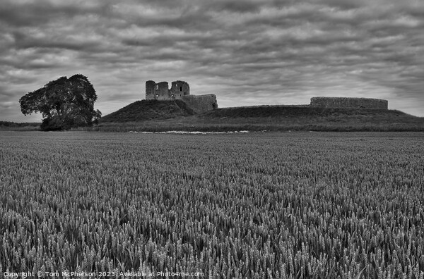 Ethereal Symphony Duffus Castle Picture Board by Tom McPherson