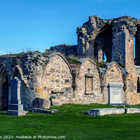 Buy canvas prints of Enchanting Remnants of Kinloss Abbey by Tom McPherson