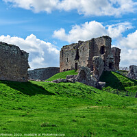Buy canvas prints of Ethereal Twilight at Historic Duffus Castle by Tom McPherson