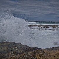 Buy canvas prints of Power of Waves seascape by Tom McPherson