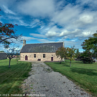 Buy canvas prints of Serene Beauty of Spynie Kirk by Tom McPherson