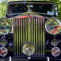 Buy canvas prints of "Ethereal Elegance: A Vintage Rolls Royce" by Tom McPherson