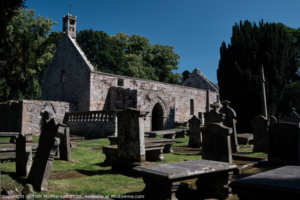 "Ethereal Ruins of Duffus Church" Picture Board by Tom McPherson