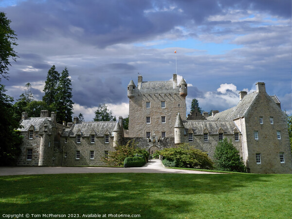 The Enchanting Cawdor Castle Picture Board by Tom McPherson