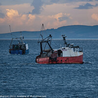 Buy canvas prints of Twilight Serenade on the Moray Firth by Tom McPherson