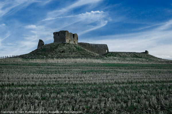 Enchanting Ruins of Duffus Castle Picture Board by Tom McPherson