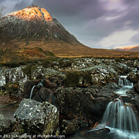 Buy canvas prints of The Enchanting Majesty of Stob Dearg by Tom McPherson