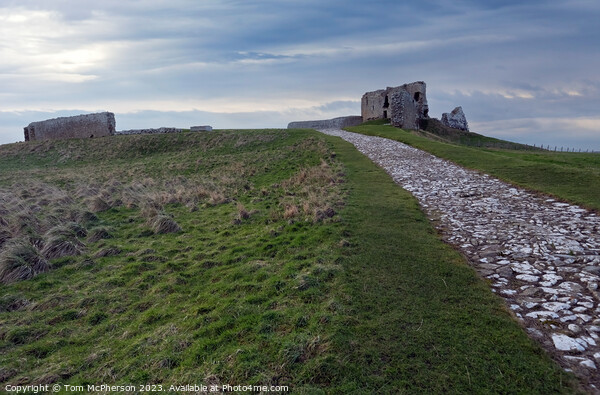 The Resilient Legacy of Duffus Castle Picture Board by Tom McPherson