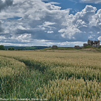 Buy canvas prints of Dramatic Clouds at Duffus Castle by Tom McPherson