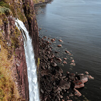 Buy canvas prints of Spotlight on Scotland: Kilt Rock & Mealt Falls by Tom McPherson