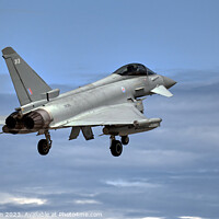 Buy canvas prints of Precision in Flight: Typhoon FGR.Mk 4 Over Lossiem by Tom McPherson