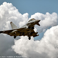 Buy canvas prints of Agile Typhoon FGR.Mk 4: Air Dominance Displayed by Tom McPherson