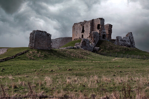 Duffus Castle: Scotland's Ancient Stone Fortress Picture Board by Tom McPherson