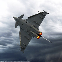 Buy canvas prints of Agile Warrior: The Typhoon FGR.Mk 4 by Tom McPherson