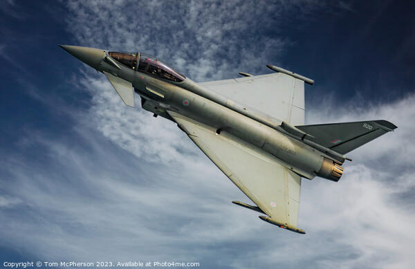 Agile Powerhouse: The Typhoon FGR.Mk 4 Picture Board by Tom McPherson