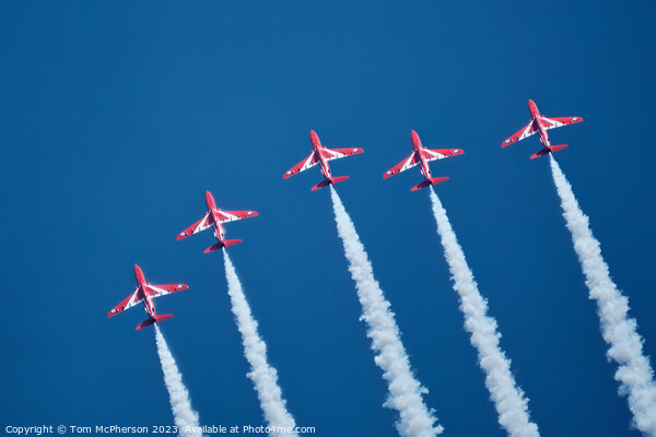 Red Arrows' Aerial Ballet Picture Board by Tom McPherson