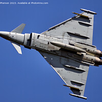 Buy canvas prints of Agile Force, Typhoon FGR.Mk 4 Unleashed by Tom McPherson