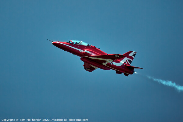 'Spectacular Display: Red Arrows in Flight' Picture Board by Tom McPherson