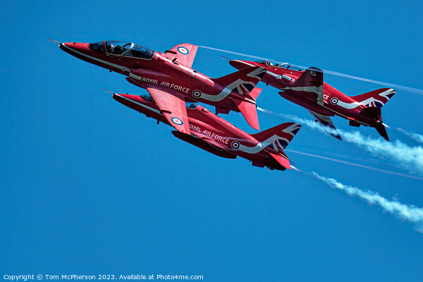Red Arrows: Britain's Sky Artists Picture Board by Tom McPherson