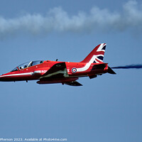 Buy canvas prints of High-Octane Display by Red Arrows by Tom McPherson