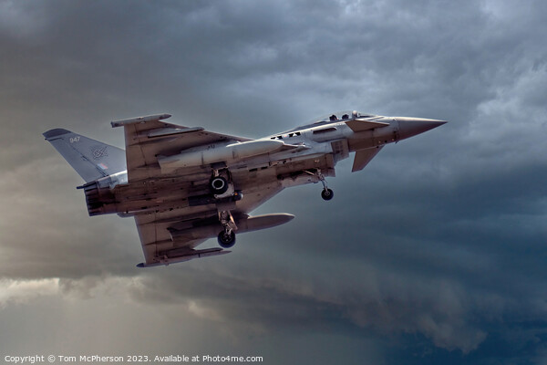 Typhoon FGR.Mk 4: Choreographed Sky Dance Picture Board by Tom McPherson